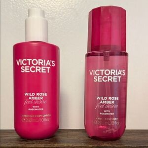 Victoria's Secret Wild Rose Amber Duo